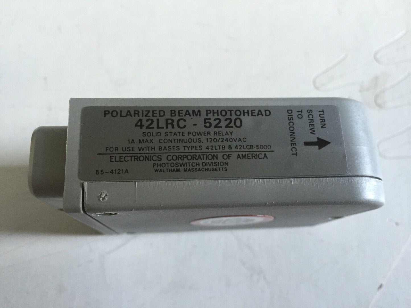 New Allen Bradley 42Lrc-5220 Polarized Photohead Sensor Red 5000,Td