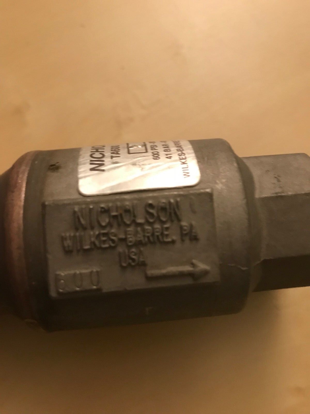 New 3/4" Npt Nicholson Ta600,Nicholson Ta 600 Thermo Dynamic Steam Trap 600,Al