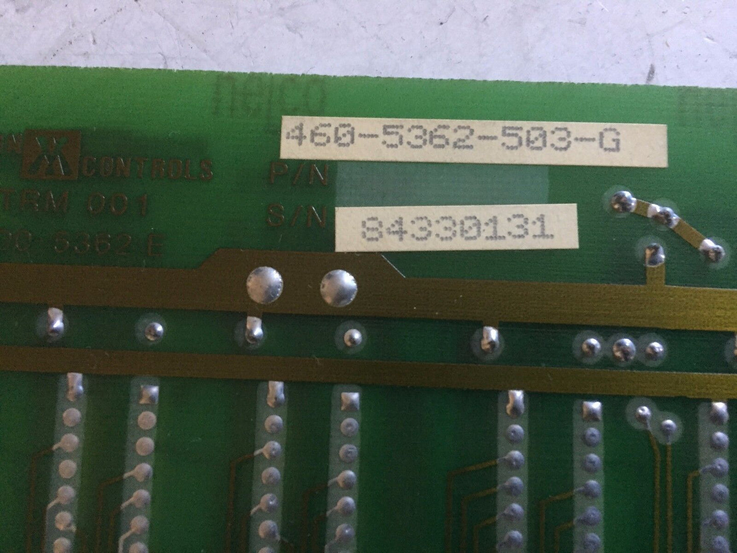 Aydin 460-5362-503-G,803-5160A,400-5362E  Trm 001 Pcb Circuit Board ,Ad