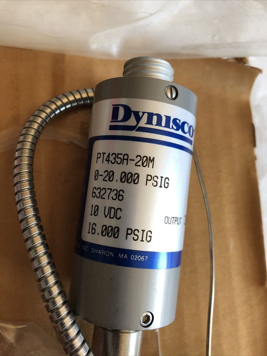 New Dynisco Pt435a-20M, Pt435a20m1018 Pressure Sensor,Pt435a 20M,Br