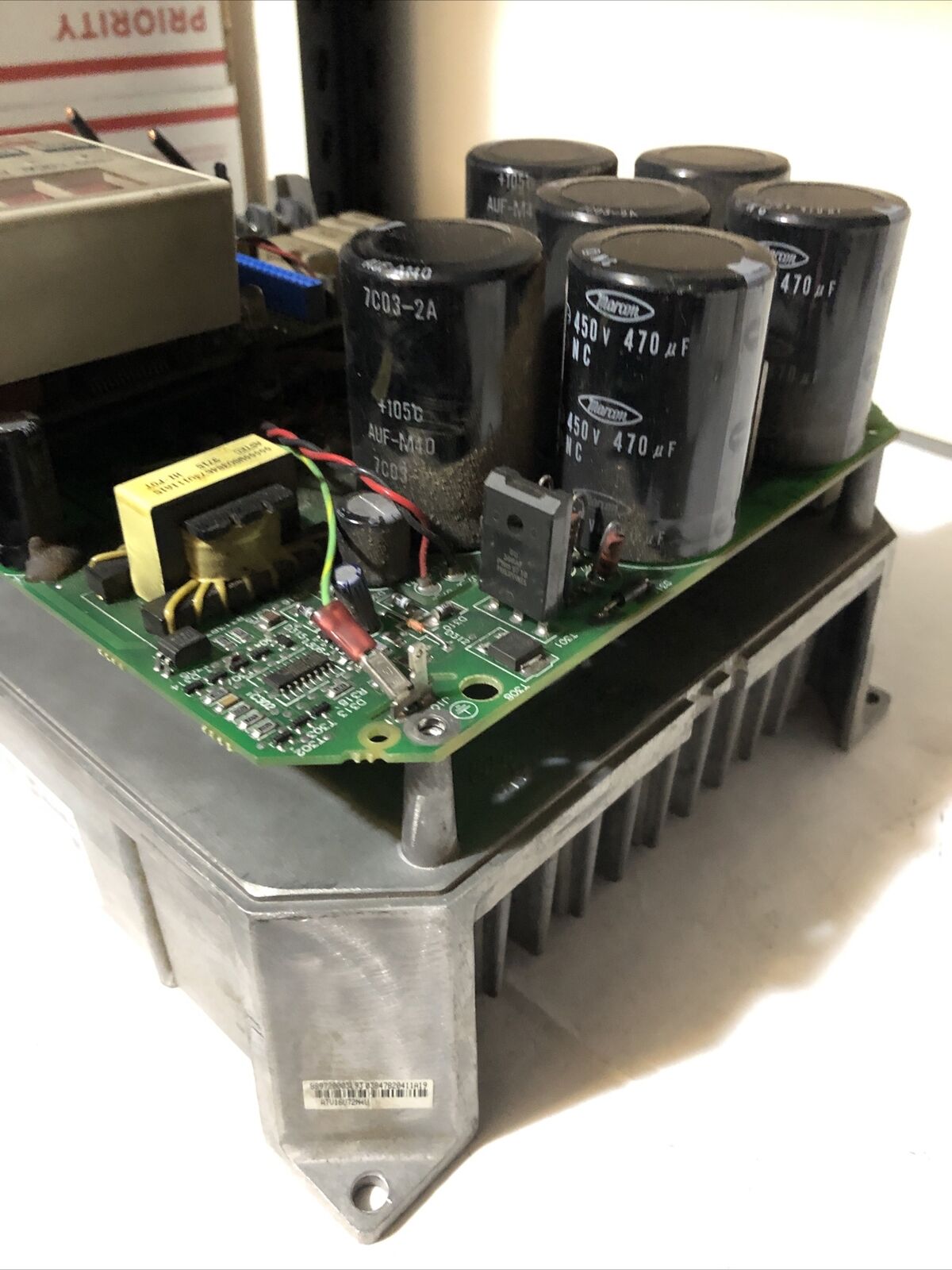Telemecanique Atv16u72n4 Ac Drive, 5 Hp, 3-Phase, 400/460V,Wo 70586,Bk