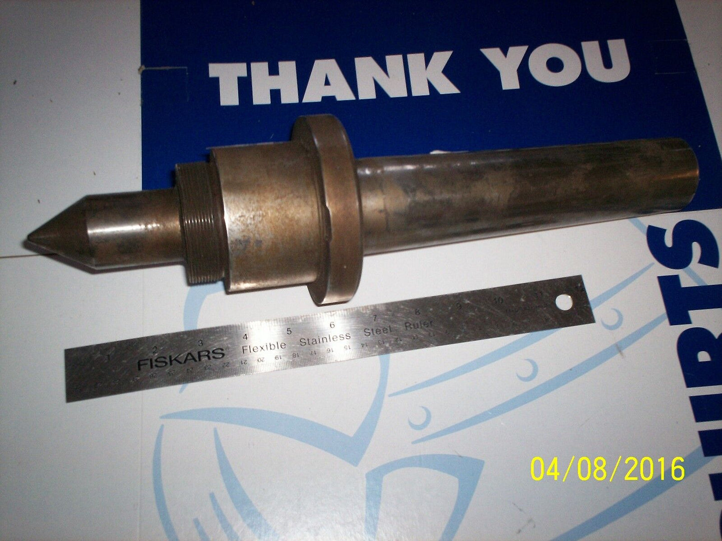 Lathe Dead Center,15" Overall Length 042,Oa2,0A2 Chuck Too Holder Center,Sc