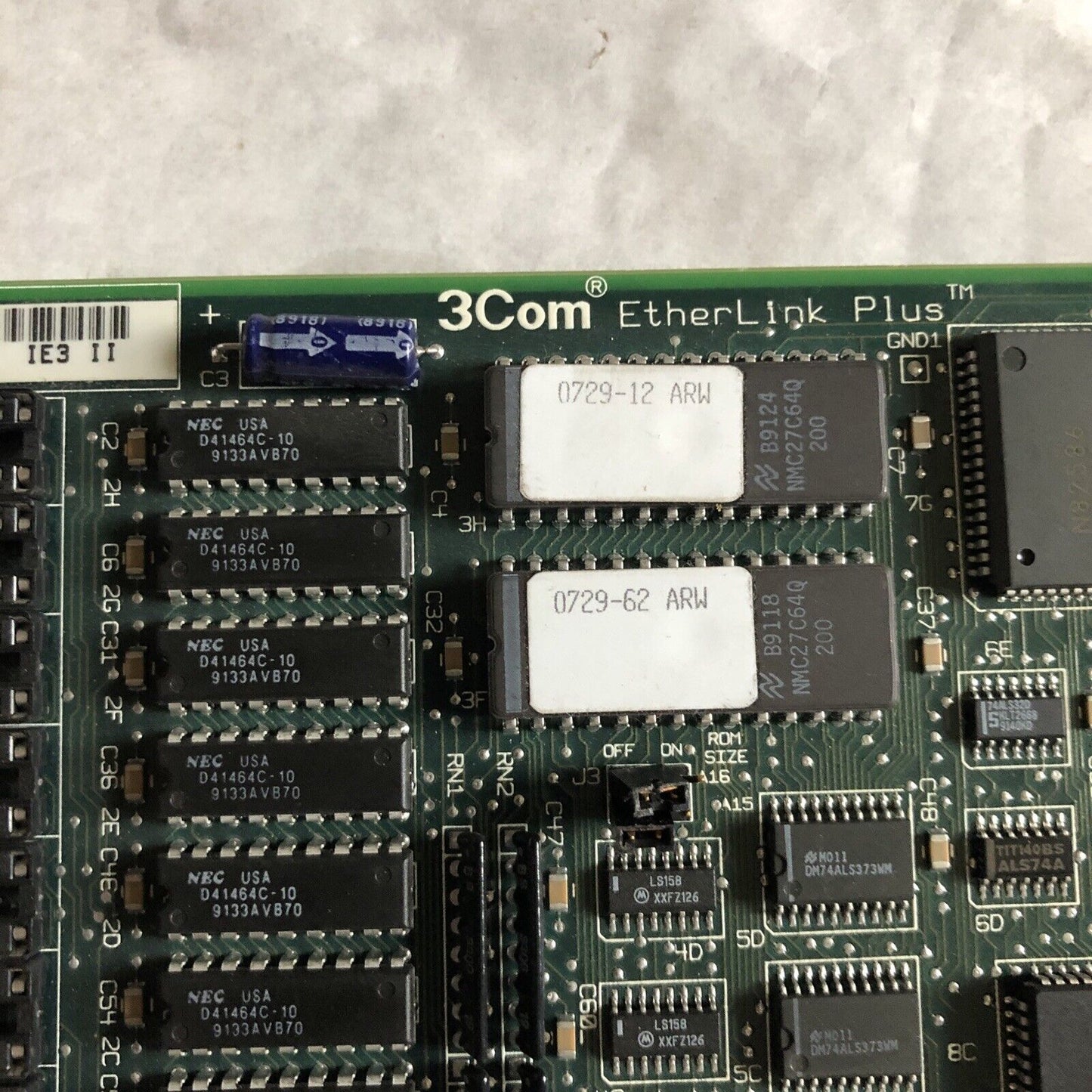 3Com 2012-10 Rev G,Revi,Rev J,3Com Setherlink Plus,Square D 8010 Type Sfi-610,Ee