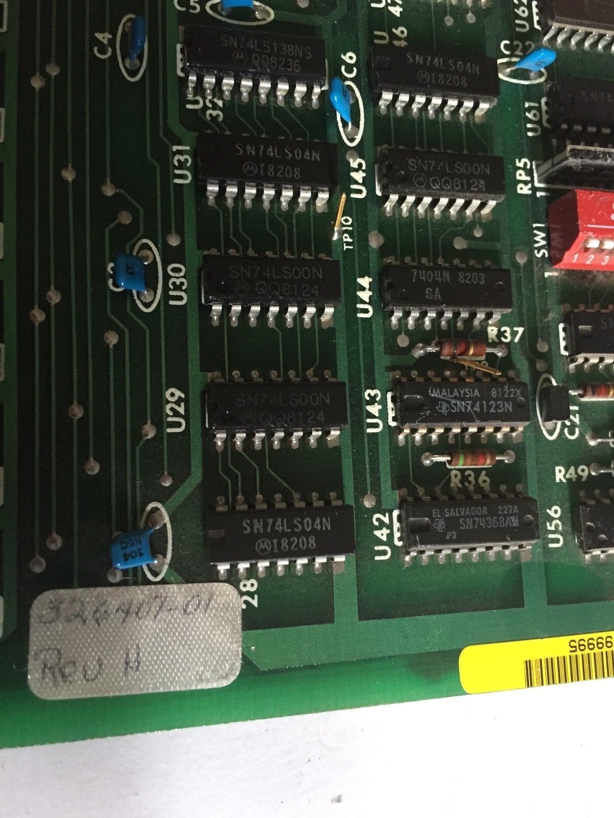 Forney 32640701,Afs Sys Burner System Status Board D-326408-01,Bx,Ee