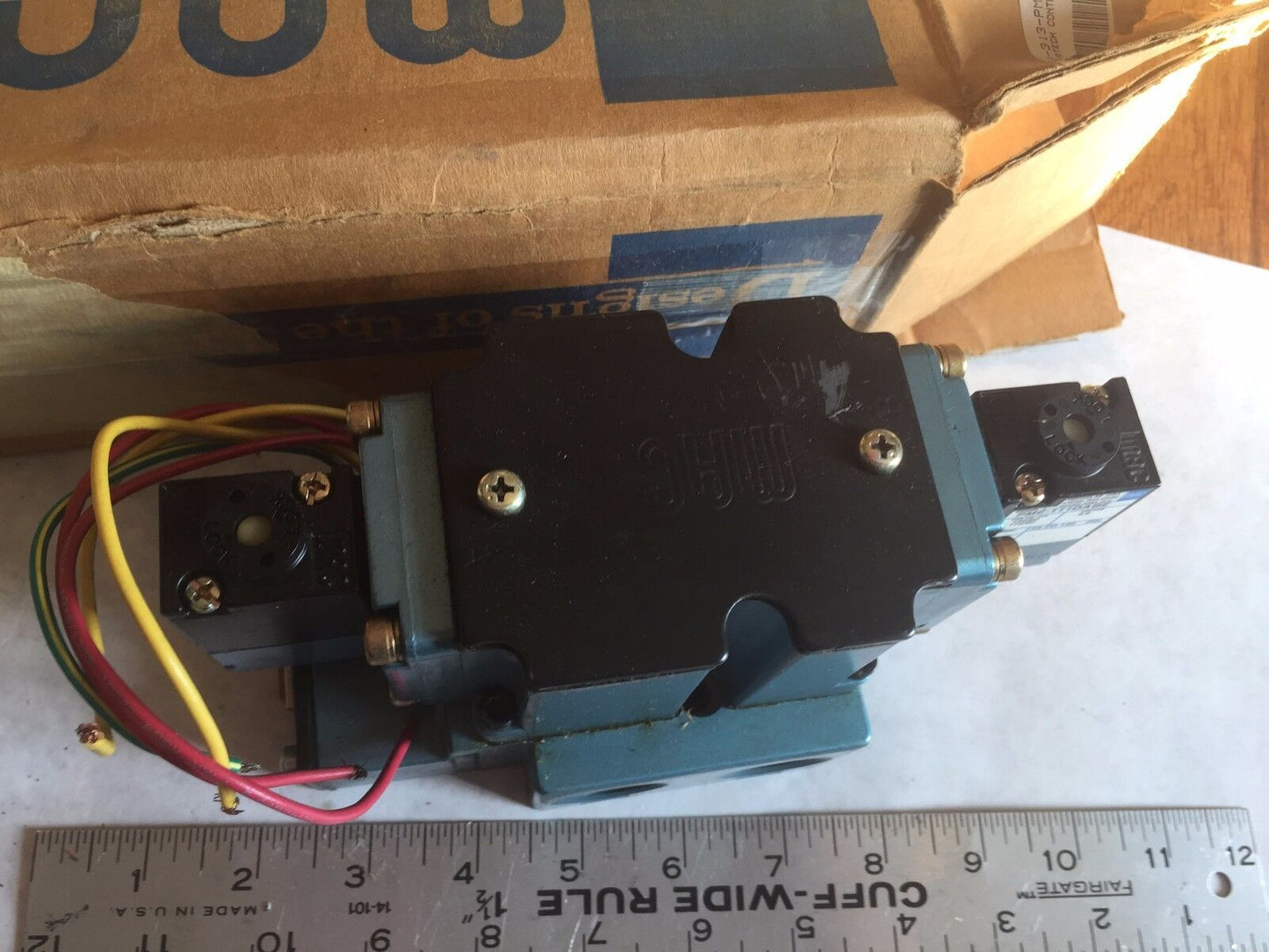 Mac 6521B-313-Pm-111Da,3/4" Pneumatic Solenoid Valve Pme-111Dabe 120/60 6.8W,An