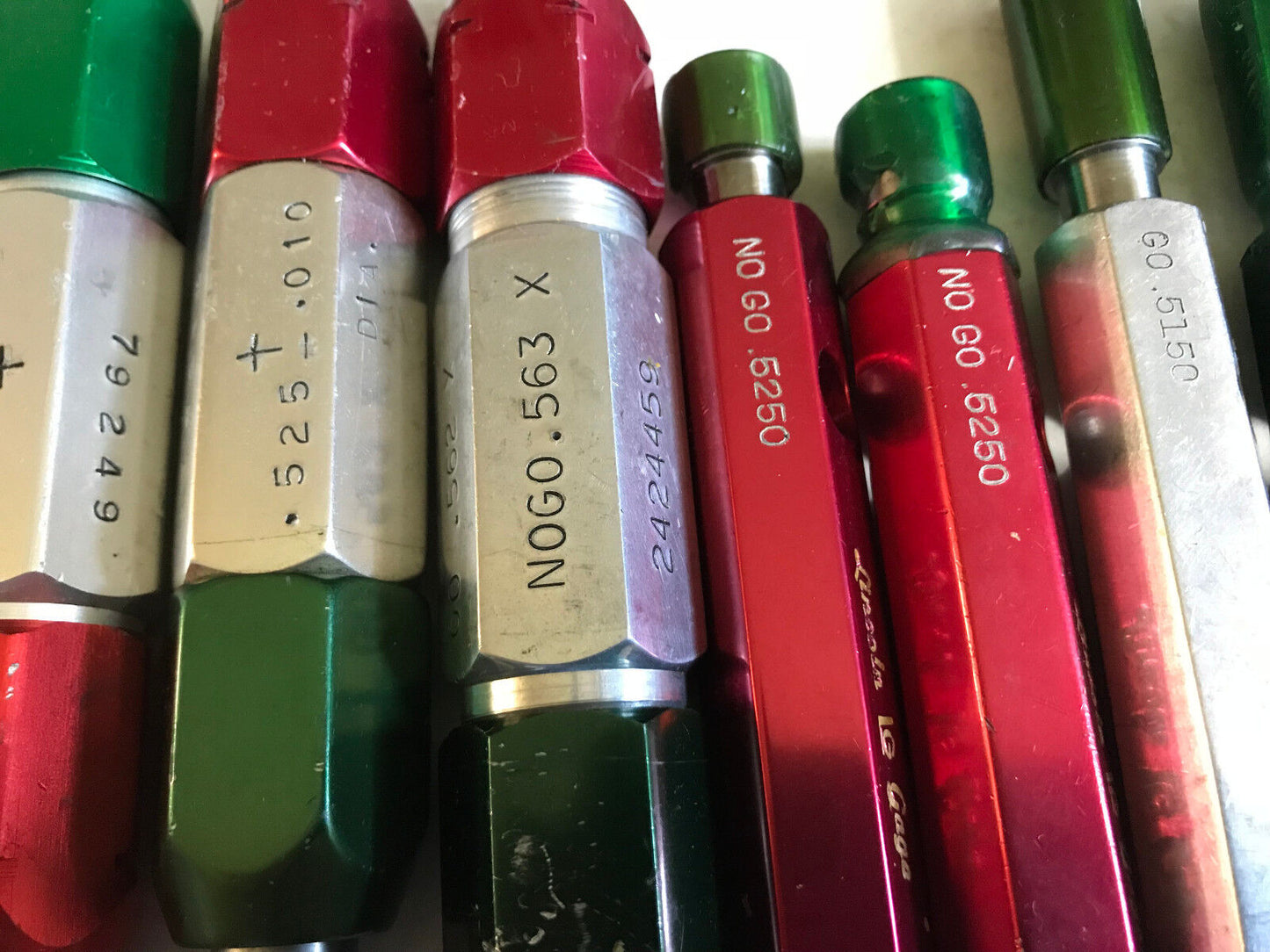 Lot Plug Gage Go Nogo Van Keuren .6020,5950,5660,5600,5960,6025,5150,5170,Es