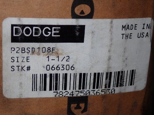 New Dodge P2bsd108e Pillow Block Bearings, P2bsd108e Bore: 1-1/2",Ei