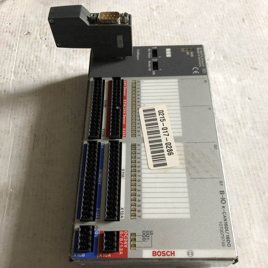 Bosch B~Io K-Can16di/16Do,D-64711,1070079749 Motor Controller,Erni Can X71,Er