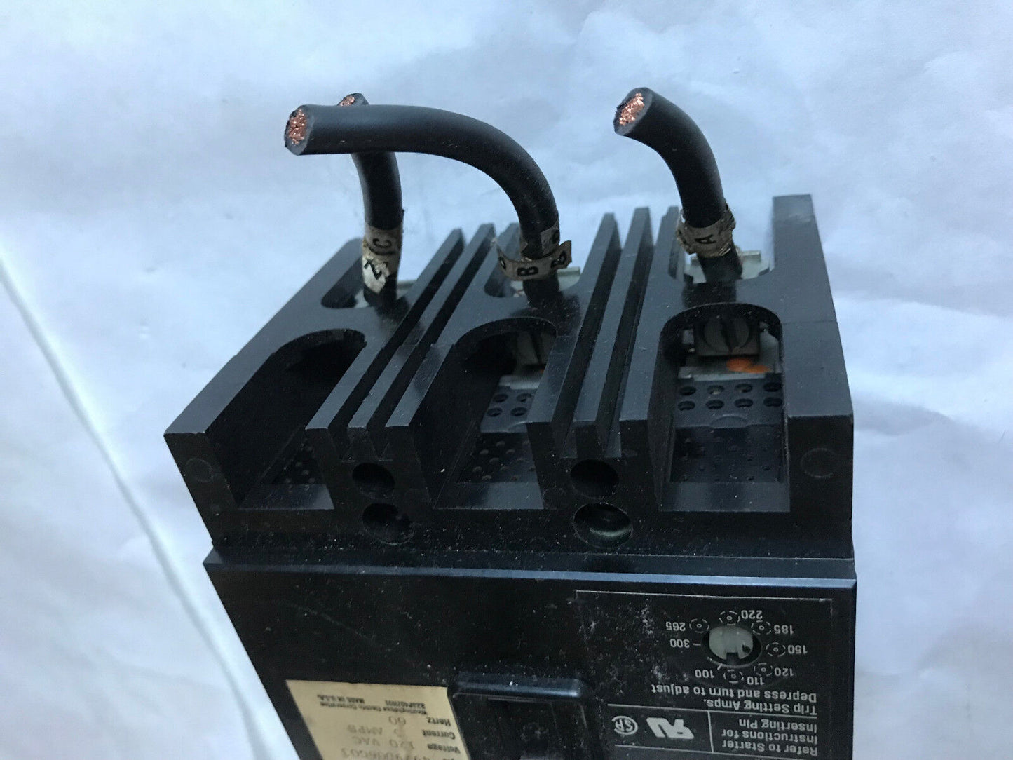Westinghouse 4979D06g03 Circuit Breakers,30A,1A-1B Aux Mcp13300r,5Amps,Et