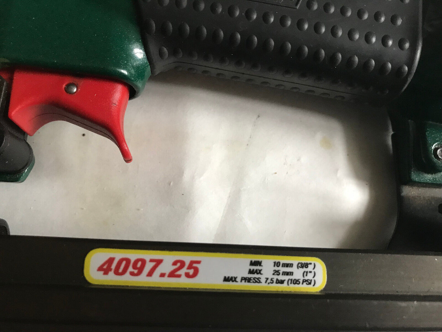 Omer 4097.25 Pneumatic Stapler  Air Tool,Omer 409725, 105 Psi,Si