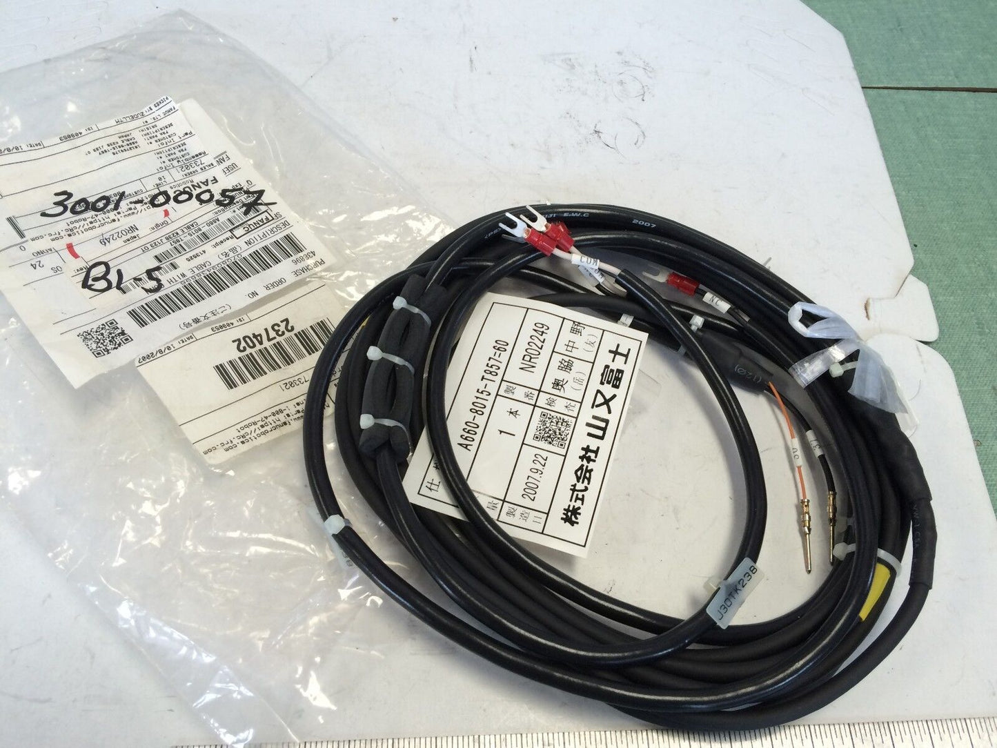 New Fanuc A660-8015-T857 =60,K238 J123 Robotic Cable,J1230t,J30tk238,J20tk238,Cl