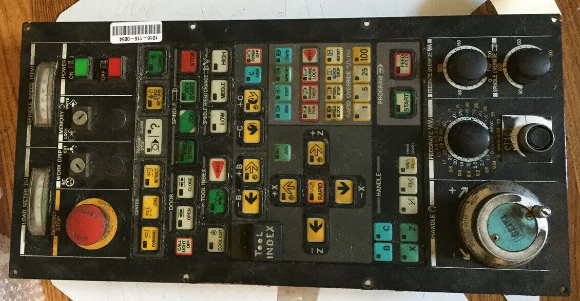 Seiki In87002-Hs-1,Control Panel,Spindle Speed Index Control Meter,Cv