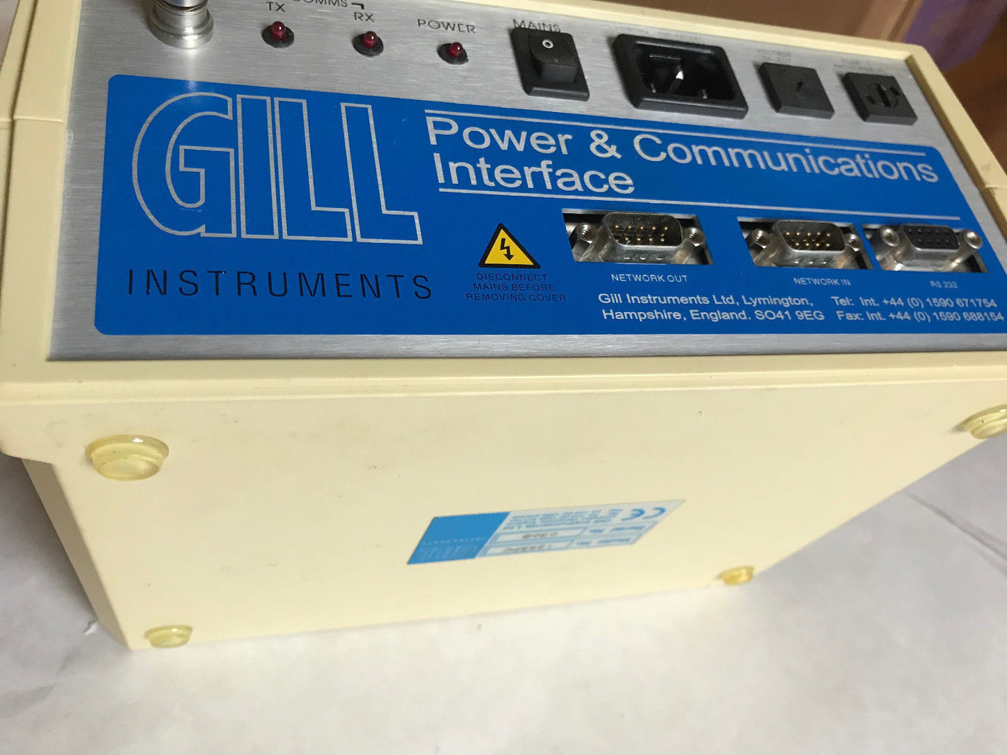 Gill 1255Pc Instruments 1255-00-010 Power & Communications Interface,1255 Pci,Sb