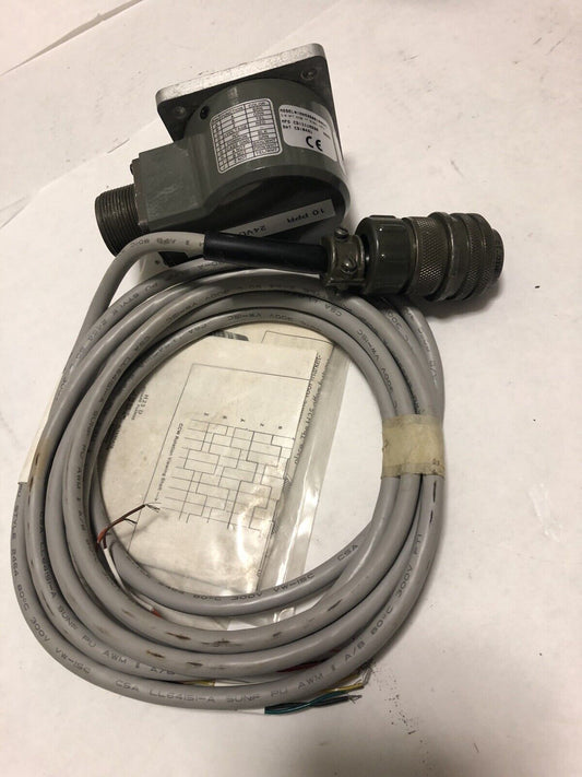 New Dynapar Ha52500100541 Rotary Pulse Generator,10Ppr,3/8"Shaft,14D635 Cable,Ek
