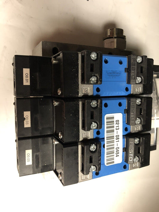 Festo Solenoid Valve Vimp-04-D-1,Muhx2-Zp-D-1-24G,Iepr-04-D-1 Vl-5/3E-D,Ev