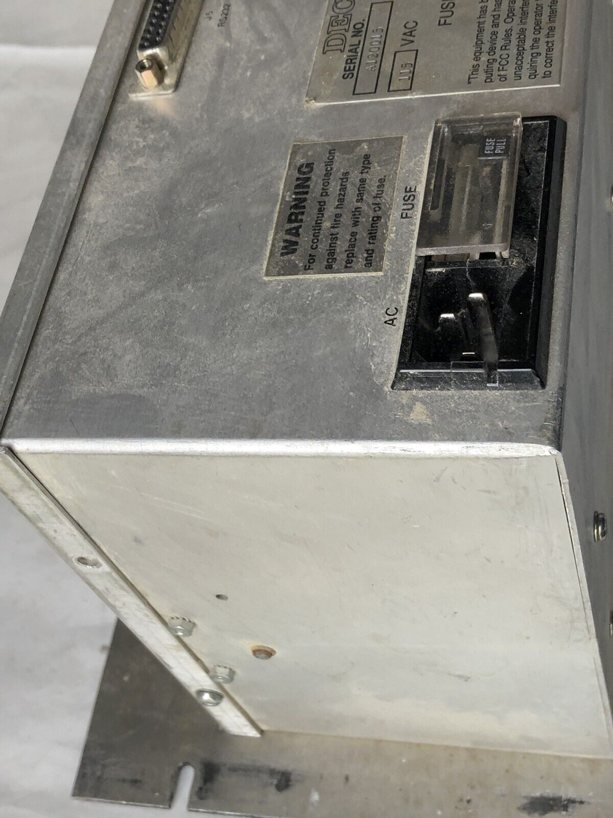 Decitek Re-800 Cnc Tape Reader Replacement Re802-0128-001,Dh