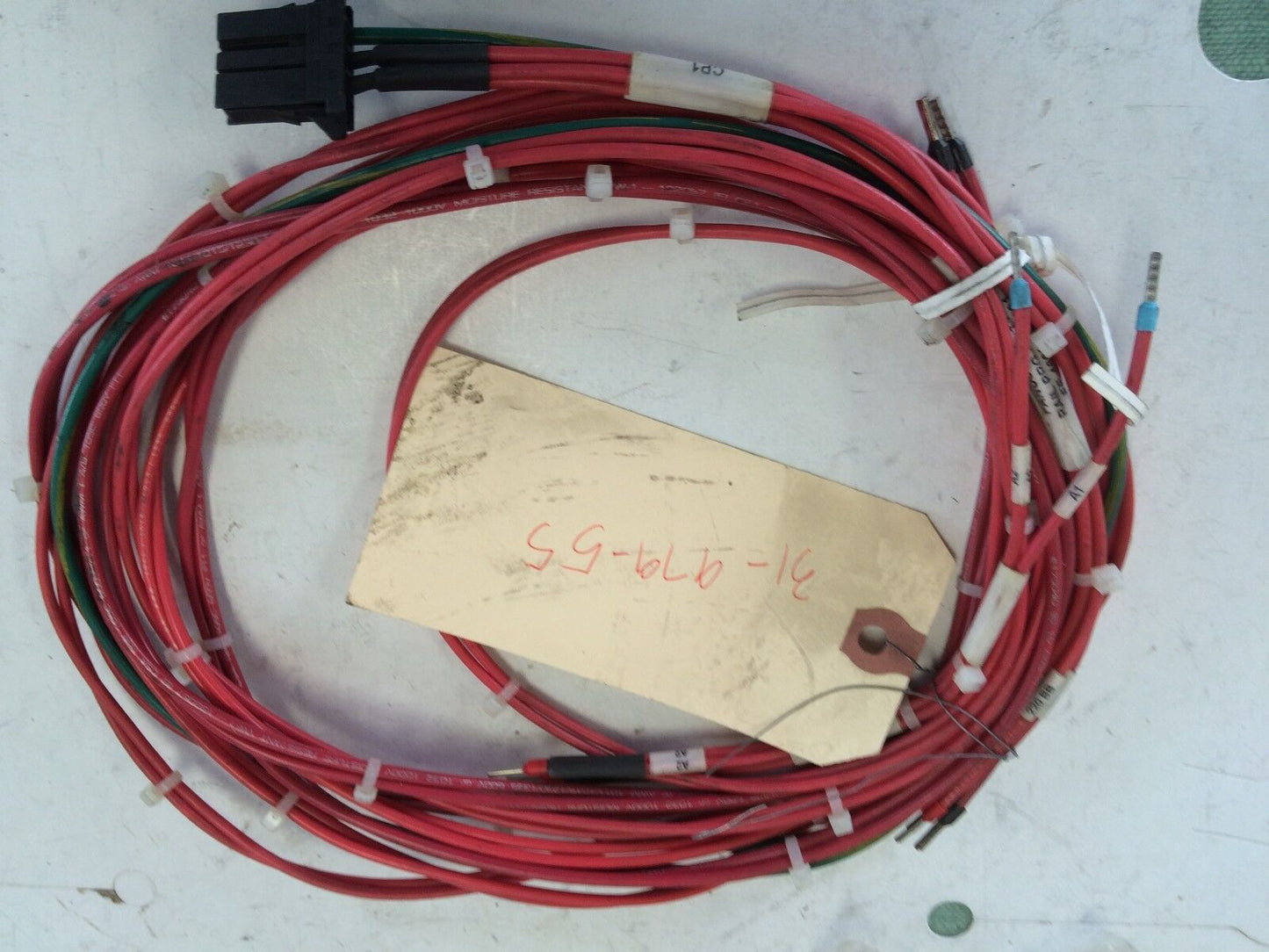 New Fanuc Ee-4696-591-001 Po# 430549 Rail Prg Unit1 Tb1 Diver Plc Cable,P-500,Si