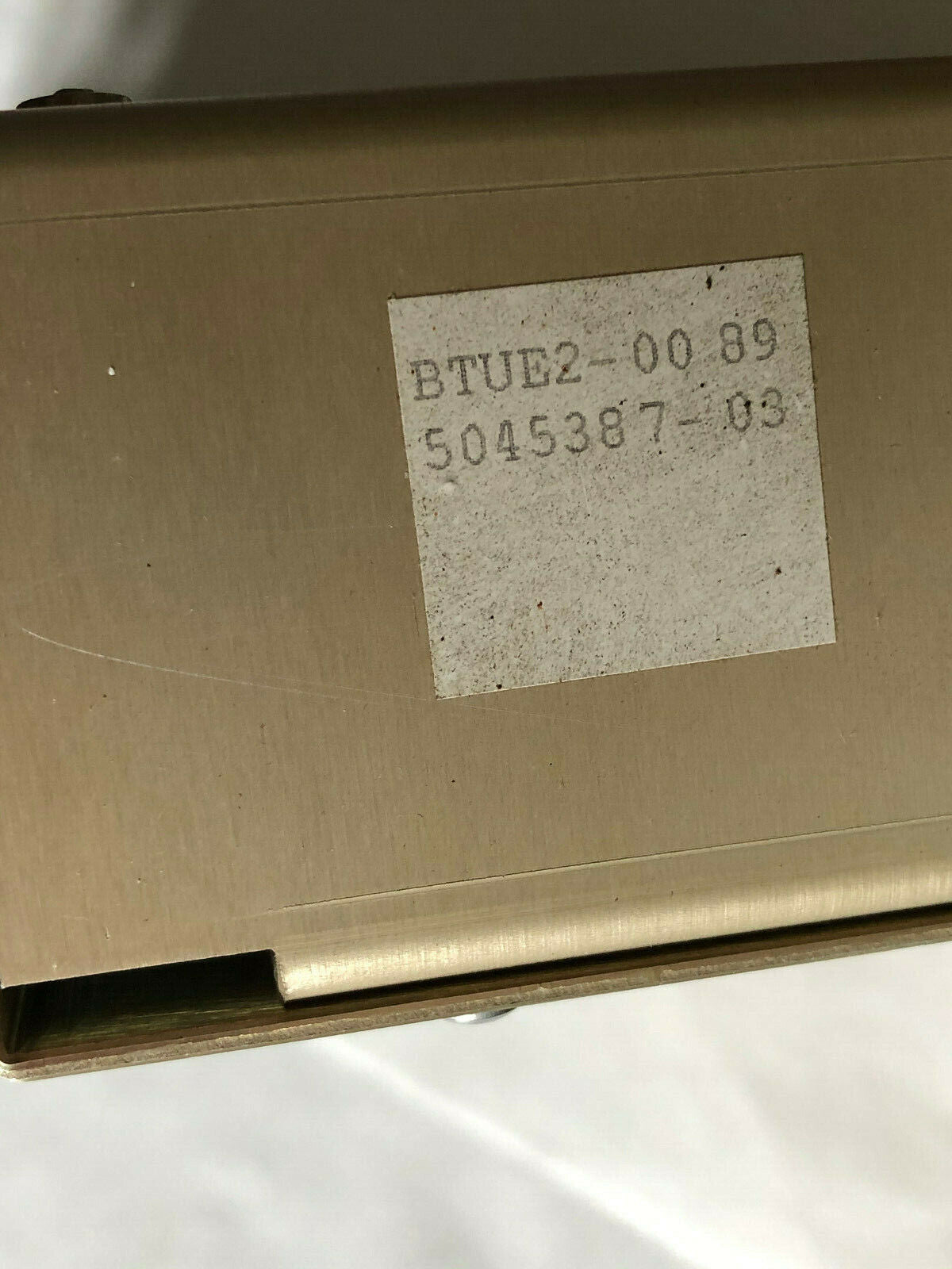 Btu Engineering Btue2-00 89,5045387-03 Over Temperature Module,Cg