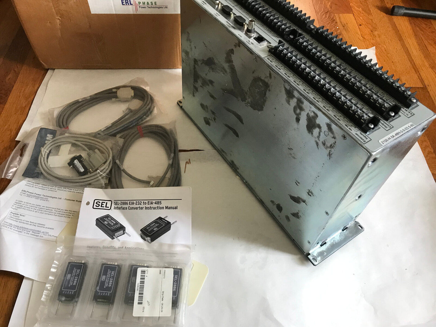 L-Pro 2100,Power Technologies,Erl Phase 2100 48/125,2100-H-5A-48H-0-0-03.5-60,Ab