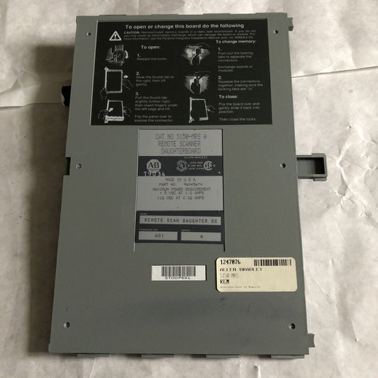 Allen Bradley  5150-Mrs A Remote Scanner Daughterboard ,Sh