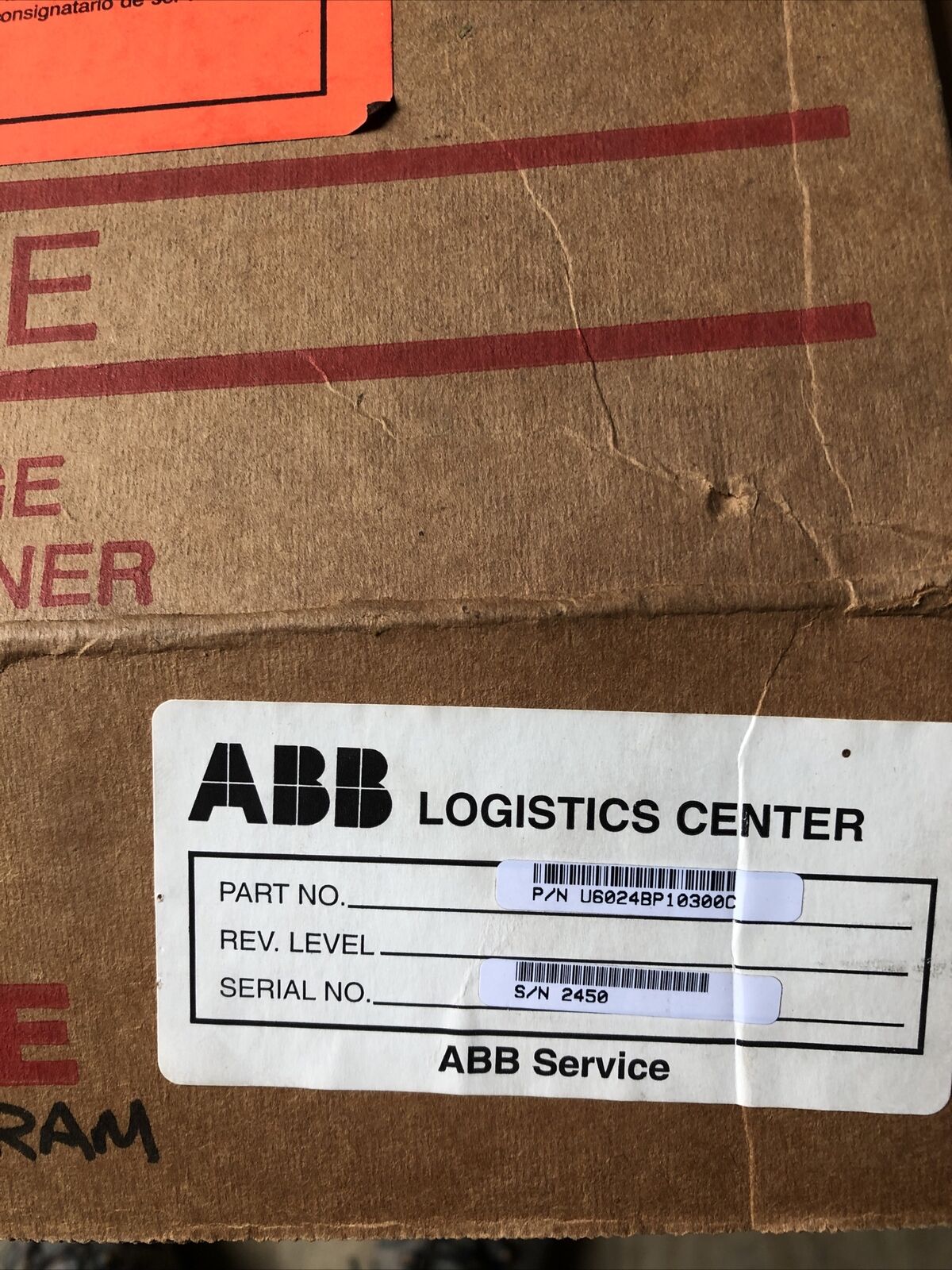 New Abb U 6024Bp10300c,Taylor 6024Bp10300c-0051,Sm21ec018-D-13904T,Synergy,Fm