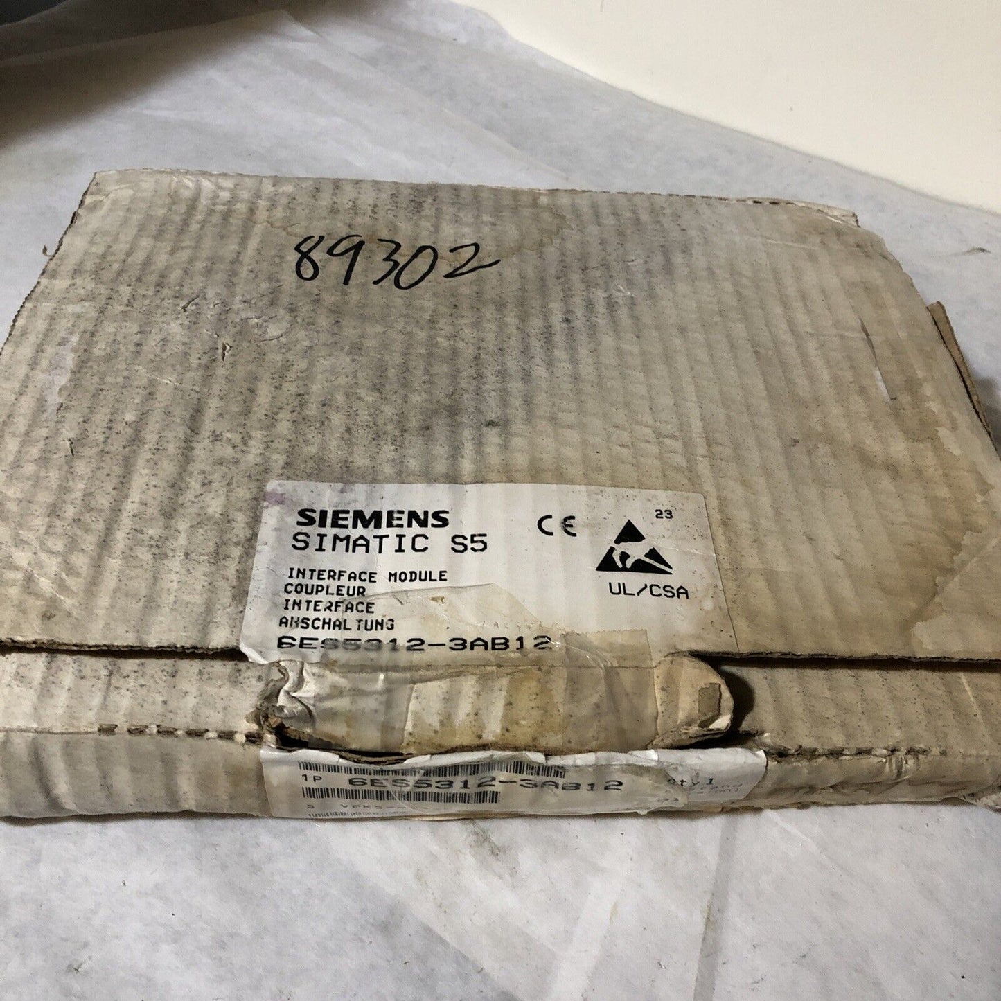 New Siemens 6Es5312-3Ab12,C79040-A6412-C509-01-08, S5-135/55 Im312 Ex E183,Bv
