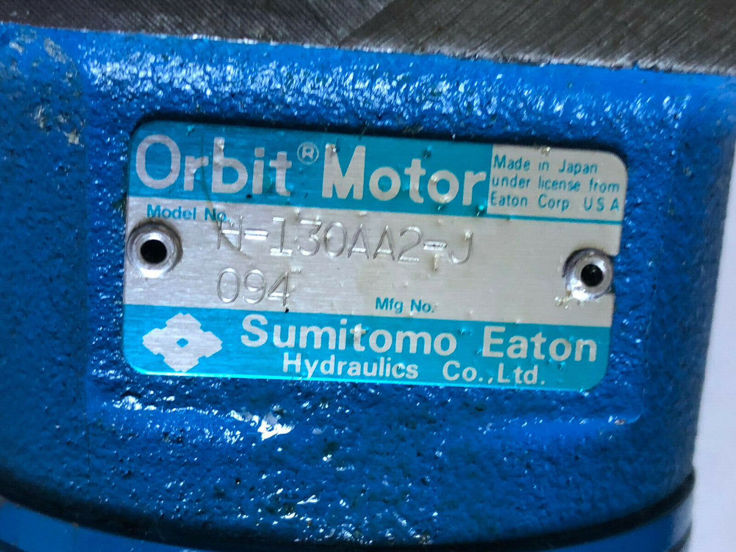 New Sumitomo Eaton H-130Aa2-J Orbit Sehyoo Motor Hydraulic Motor,Ez