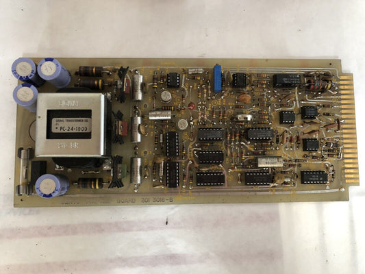 Servo Pre-Amp  Board 201 3016-B,Dd