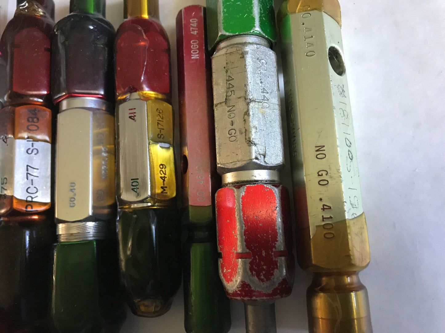 Lot Plug Gage Go Nogo Van Keuren .4401,4430,4375,4381,40,50,401,411,4640,445,Es