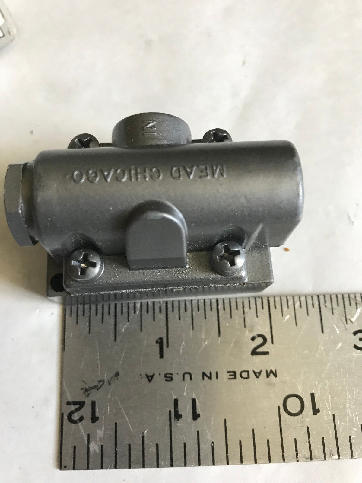 Mead Chicago Fluid Dynamics 4401-0 Air Control Valve,08789 03597,131472 30-19,Et