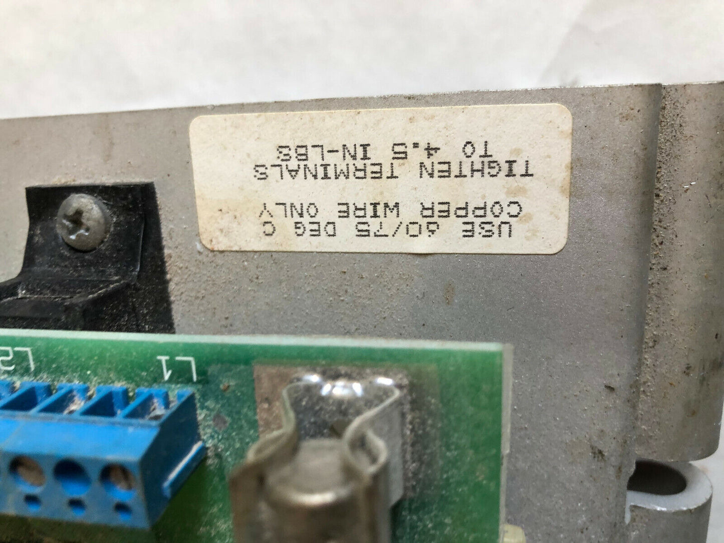 Wood's D2a0020 Dc Motor Control,90/180Vdc,Pc62,Ultracon Ii,115/230V 1Ph,15A,Ag