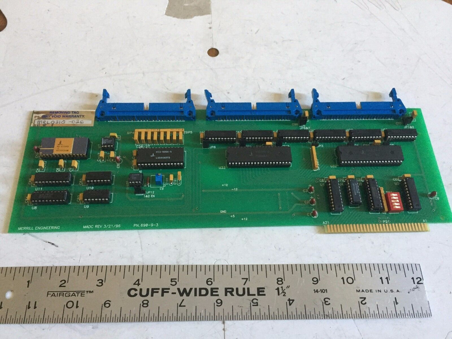 Merrill Engineering 690-9-3 Madc,Merrill 690-9-3 Pcb Board ,Ah