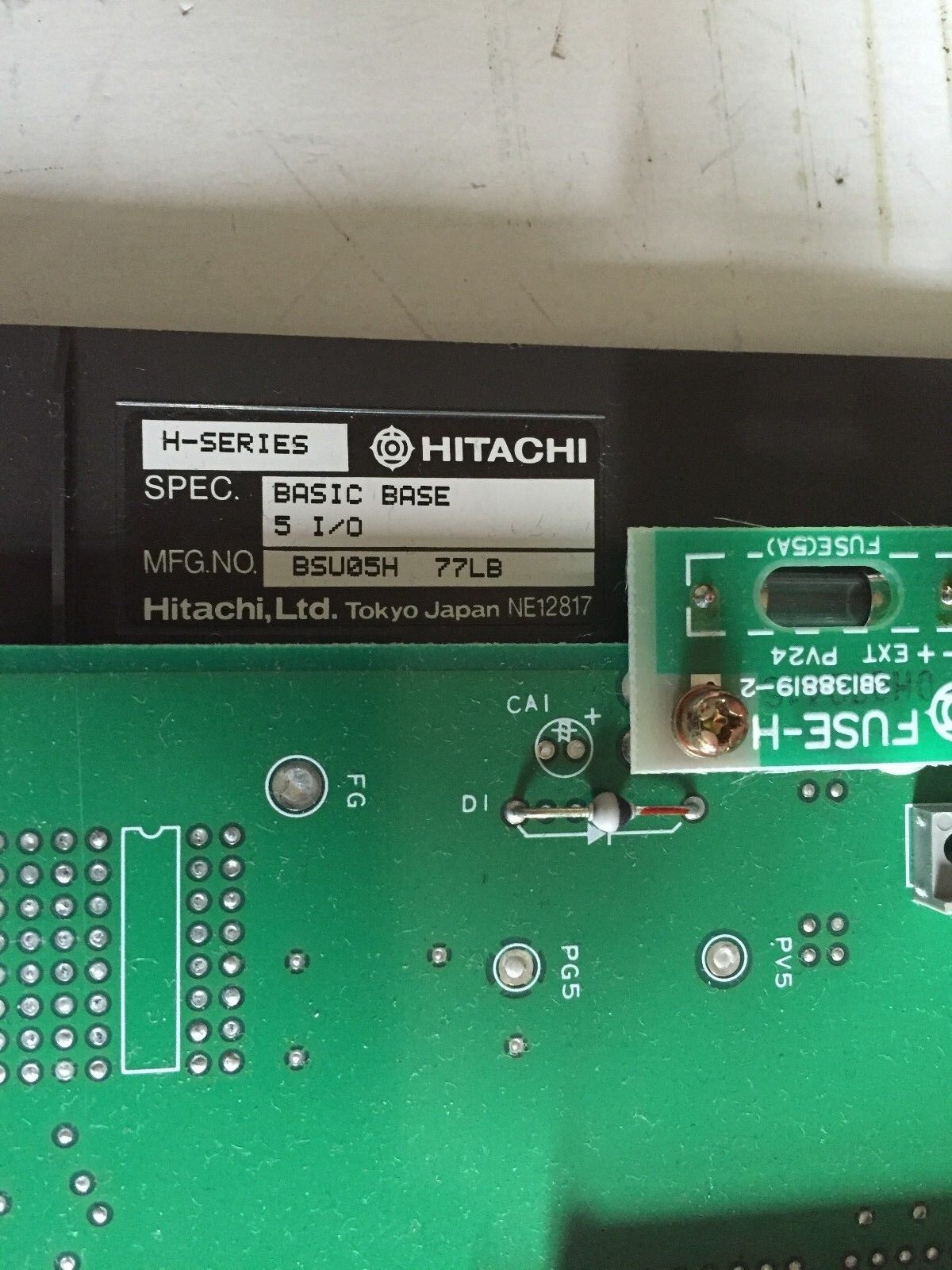 New Hitachi Bsu05h-B,Bsu05h 77Lb,Rack 5 11Slot 5 I/O Bsu05h,1693-1310,Fk