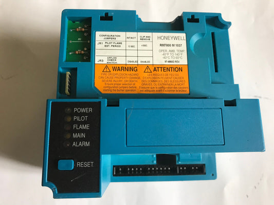 Honeywell Rm7800m1037 Burner Controller,Rm7800 M 1037 (Excellent Condition),Sr