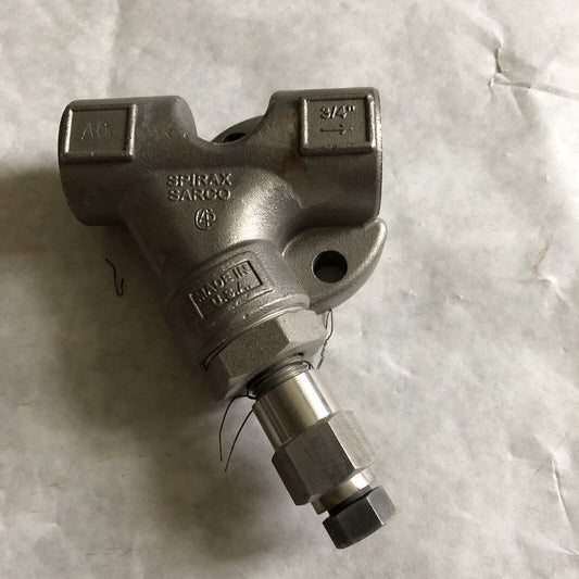 3/4" Npt Ss Spirax Sarco A351 Cf8,67986 Y Strainer W/Blowdown Connector,Bs,Eu