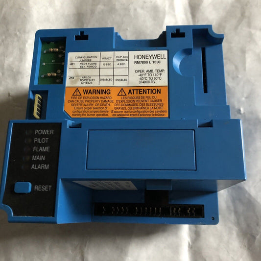 Honeywell Rm7800-L1038,Rm7800l1038,Rm7800 L 1038, Rm7800l 1038 Burner Control,Cy