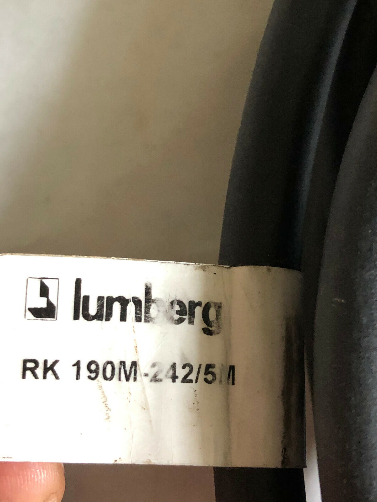 New Lumberg Rk 190M-242/5M,Rk190m-242/5M Cable E 41773 20549,Bh