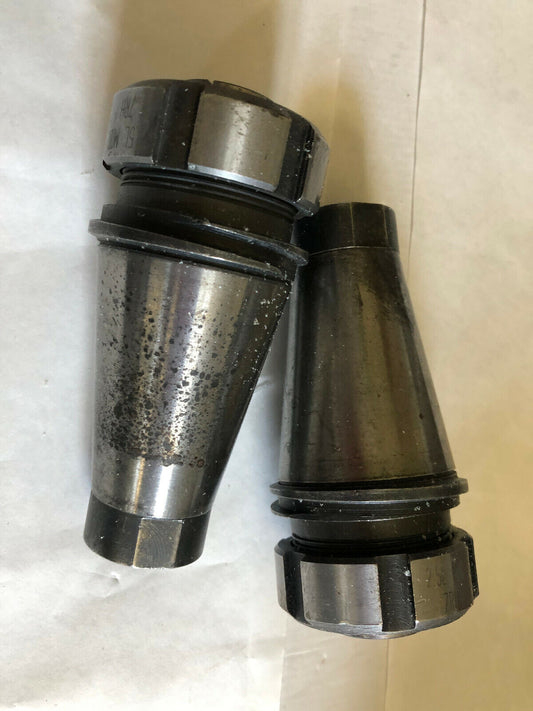 Lot 2 Fas-Loc No-Ma 5001B 2.5L Mod 7Rh Air Gage/Fl Collet Chuck,Tool Holder,Ew