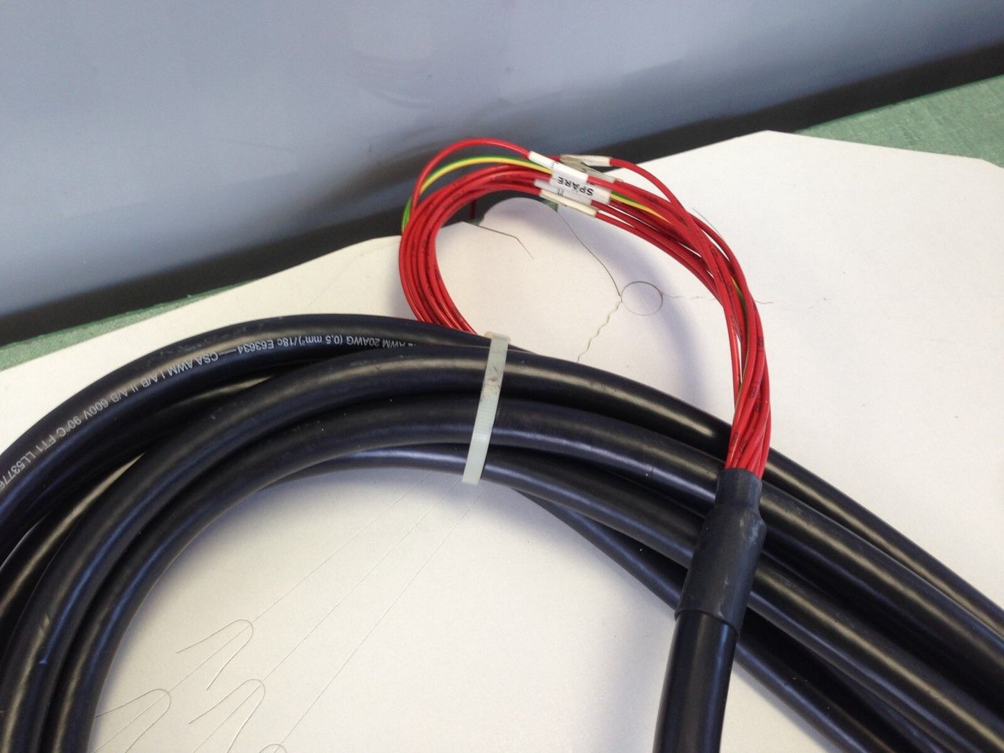 New Madison Mec-022101-4-30 Robotic Encoder Plc Cable,12-Pn Male,Mec-35-03,Sk