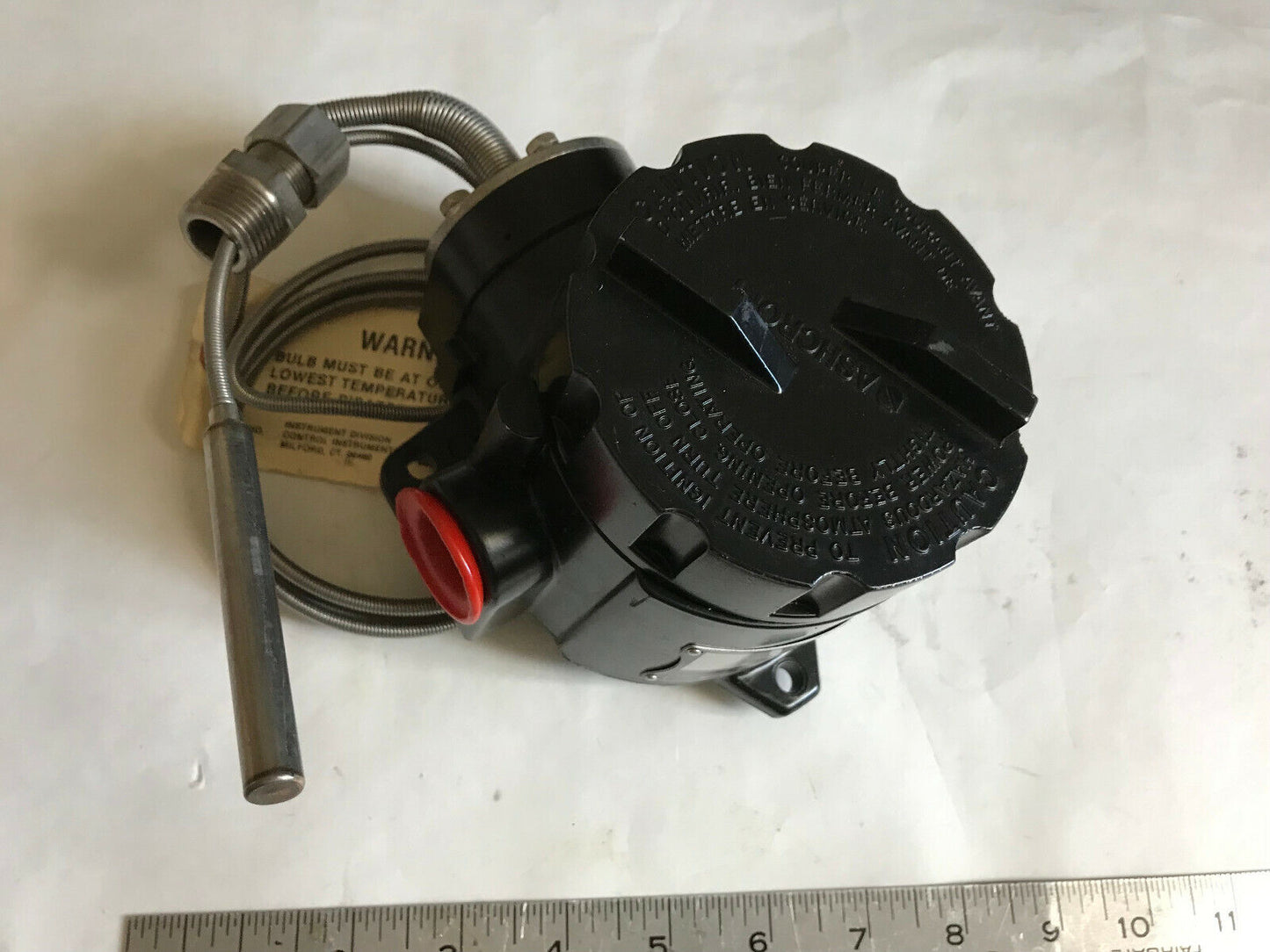 New Ashcroft Dresser T720t05030 Xbx 3/4" Temperature Operated Switch 400F 15A,Eu