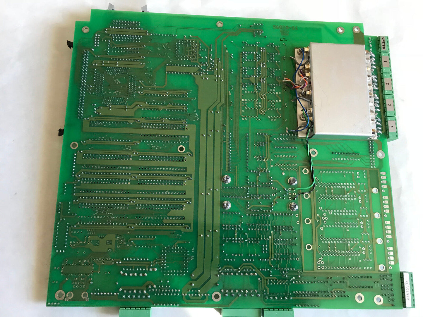New 5687A-S1 Nt 1-0A Pcb Plc Control Board Rv7,2604,Switch,Resolver,Ad