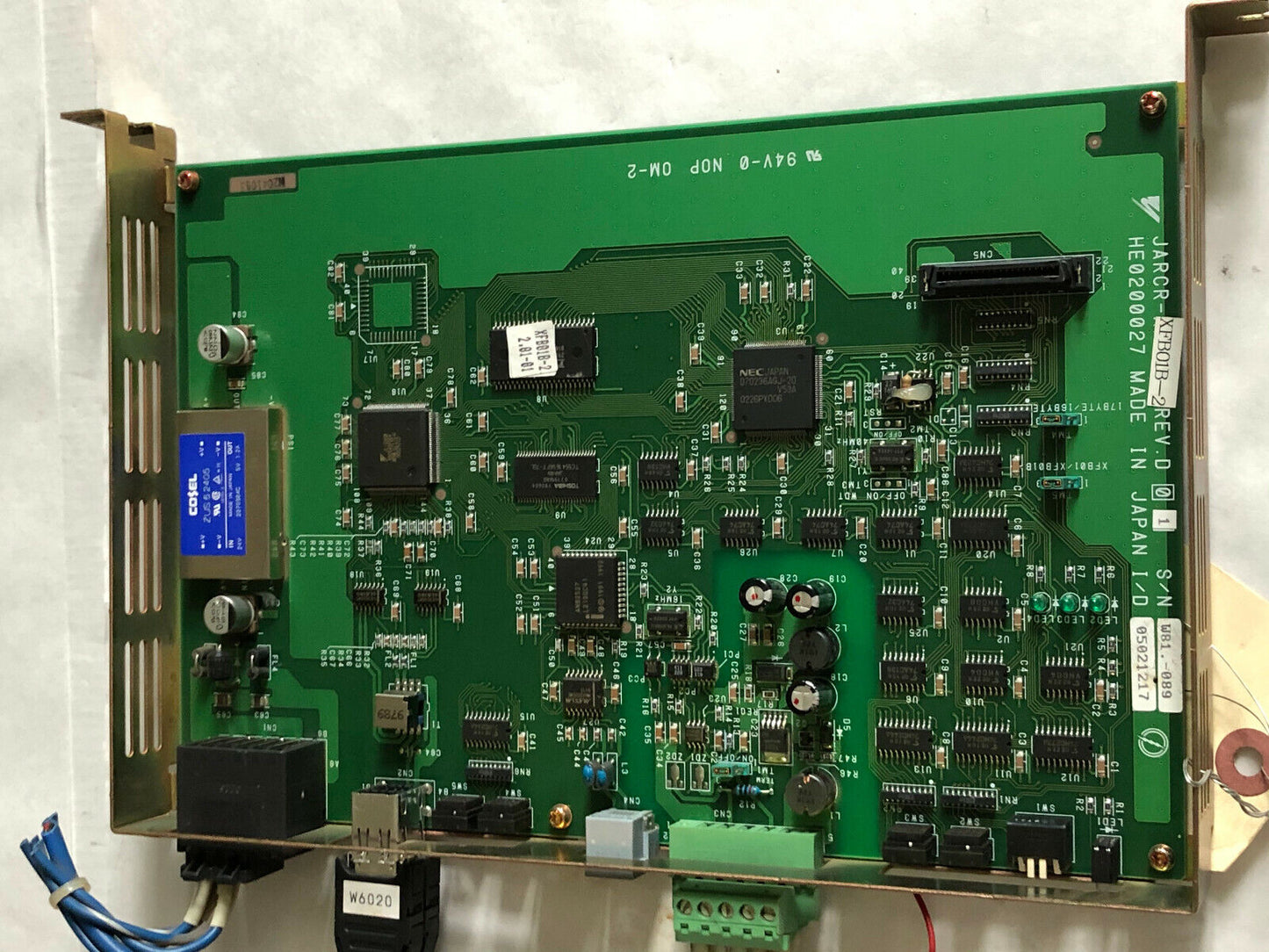 Yaskawa Jarcr-Xfb01b-2 Expansion Board,He0200027,Ek,Cg