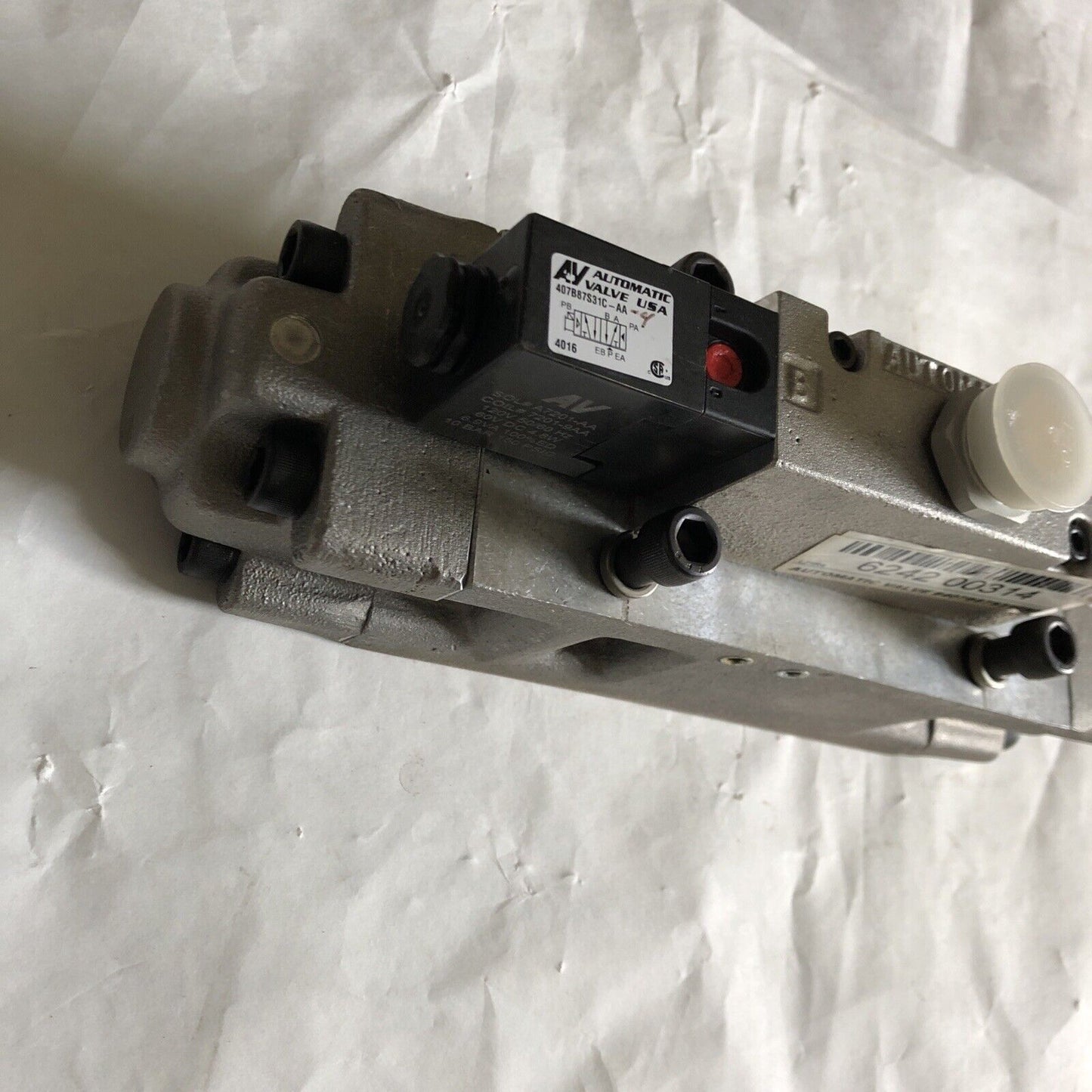 New Automatic 407B87s31ca Pneumatic Solenoid Valve,Bb