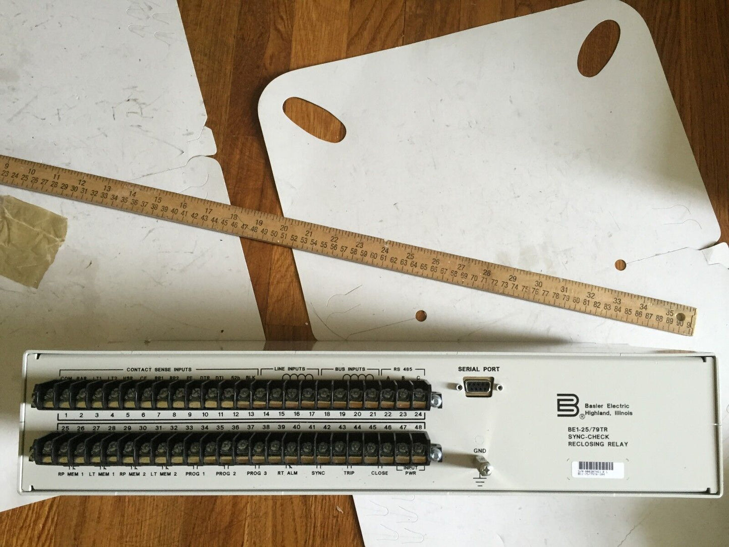 New Basler Be1-25/79Tr Control Sync-Check Reclosing Relay 9278700104,Be1,Dl