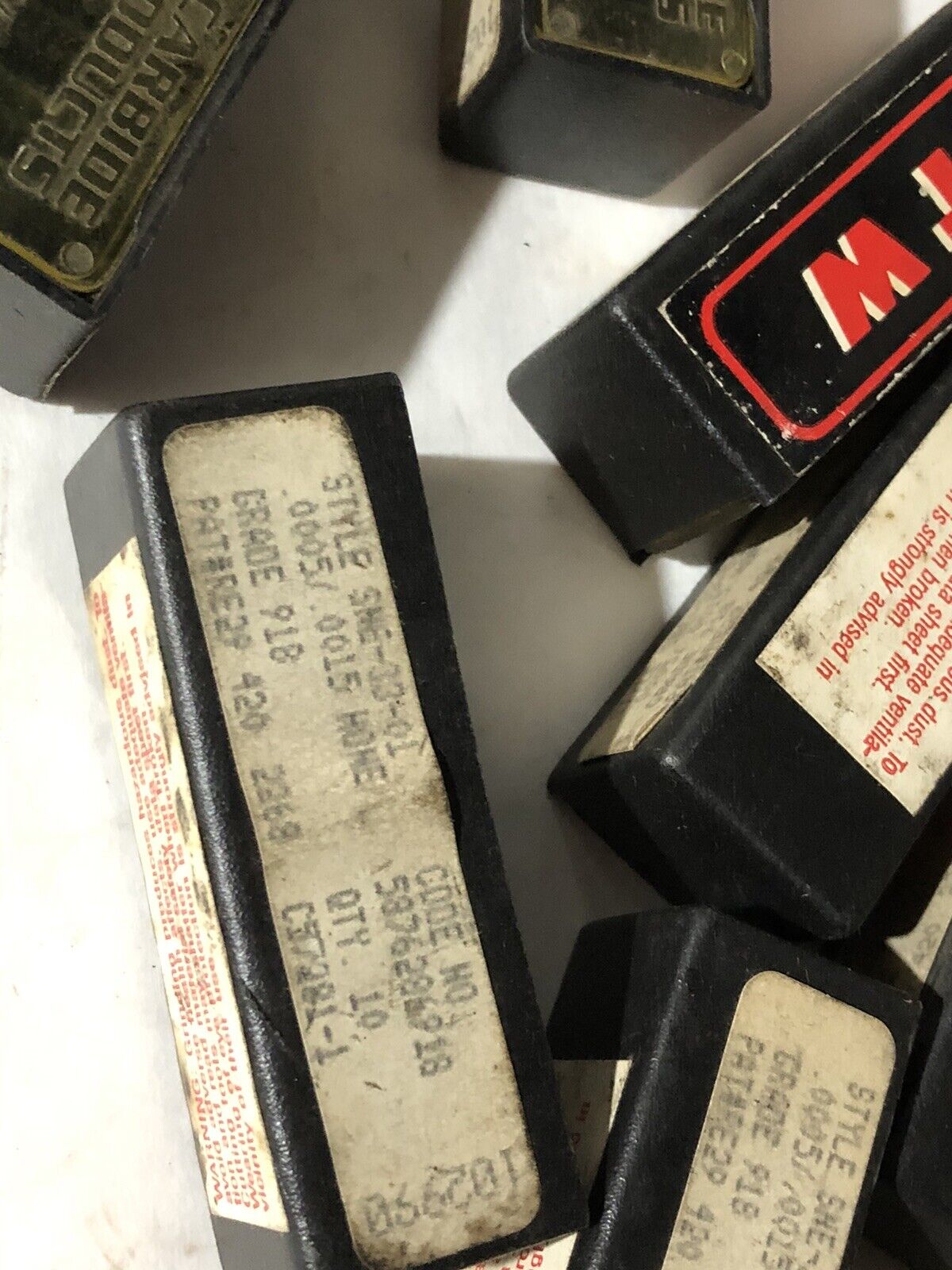 New Lot 64 Rtw Sne-33-01,918 Grade,Carbide Inserts,Black,Sne 33 01,Tn