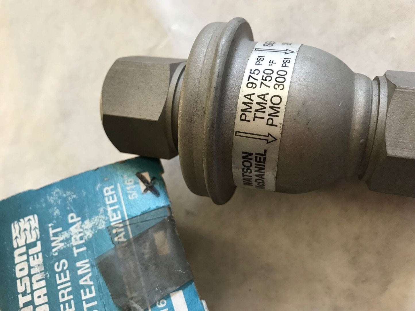 New 1/2" Npt Watson Mcdaniel 2003 Series Thermostatic Steam Trap,Ef