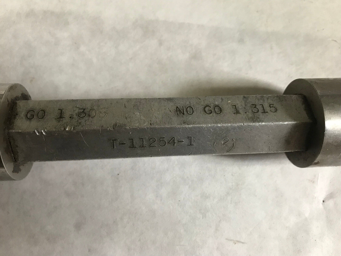 The Pipe Machinery Inspection Gage Go No Go Not Go  Plug Gage 1.308  1.315,Et