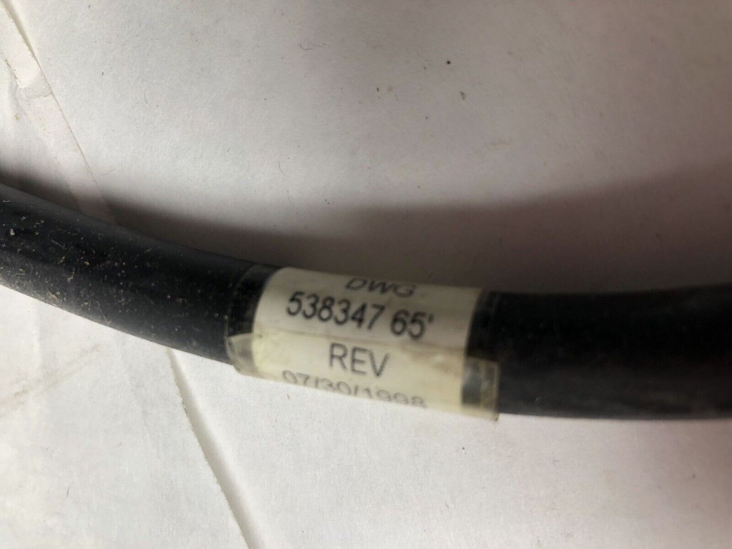 New Cooper 538347 65’ Motor Servo Cables,65' Length (New & Used),Mec-15-06,Ak