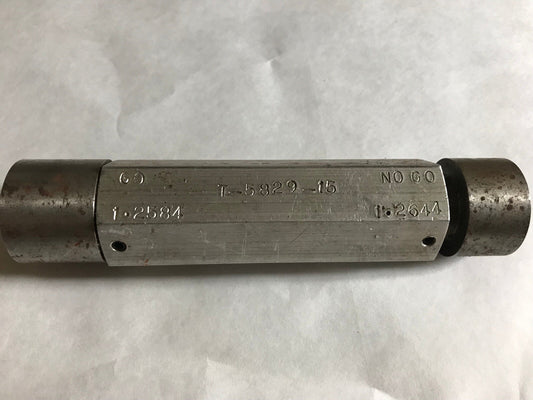 The Pipe Machinery Inspection Gage Go No Go Plug Gauge 1.2584 1.2644,Et