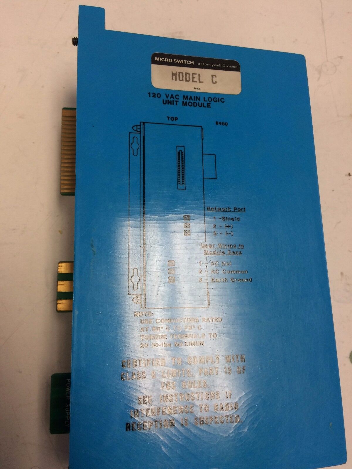 Micro Switch C,Sid 2000 Analog Output Module 102-132Vac 10Va,Sid-Cpu-120,Cl